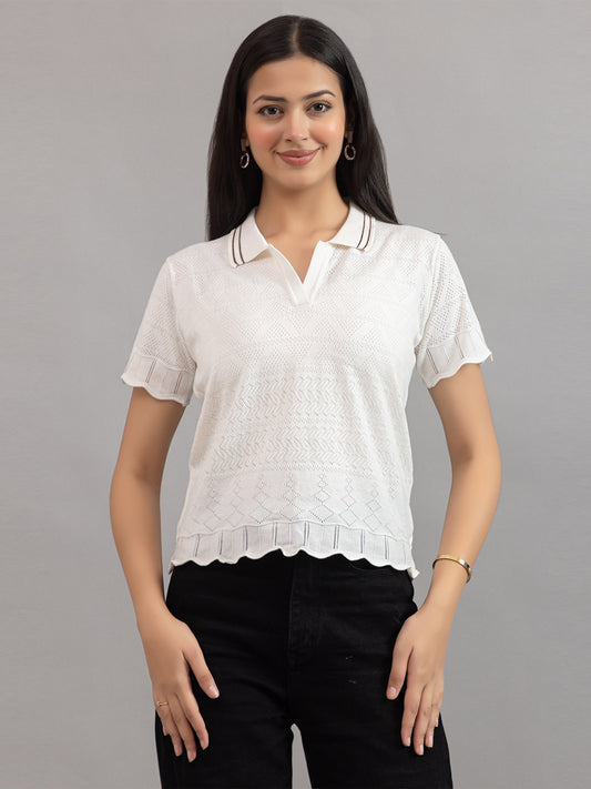 AEDENBURG BARFOREATED KNIT TOP