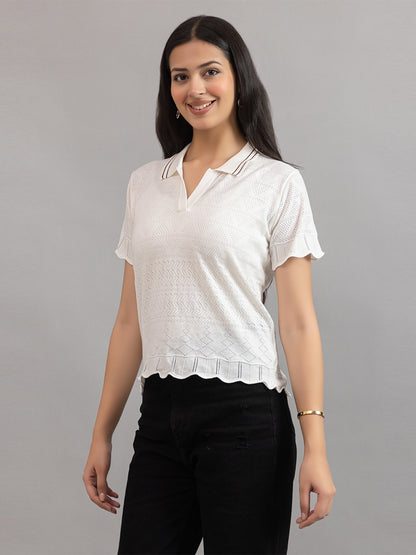 AEDENBURG BARFOREATED KNIT TOP