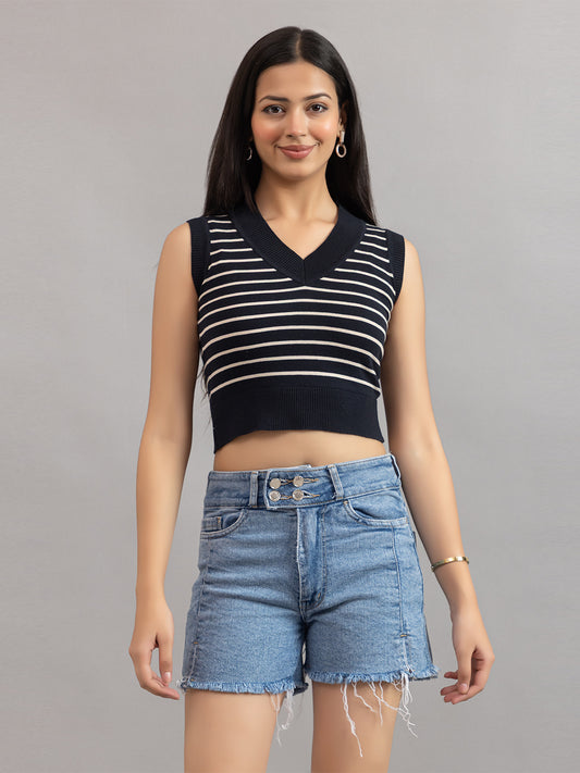 AEDENBURG V NECK TOP